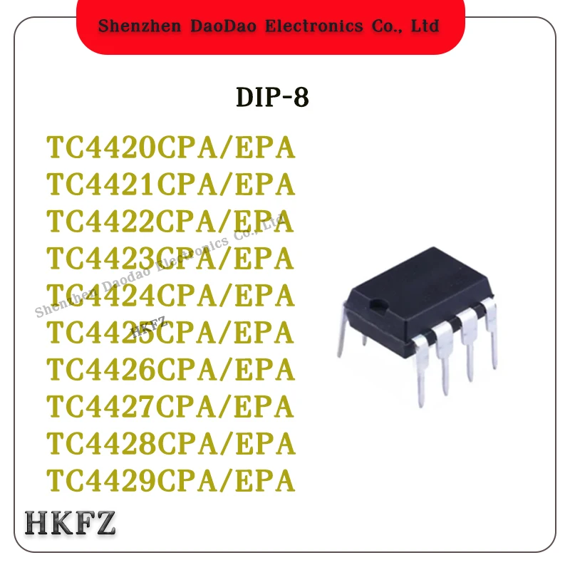 5Pcs TC4420CPA TC4421CPA TC4422CPA TC4423CPA TC4424CPA TC4425CPA TC4426CPA TC4427CPA TC4428CPA TC4429CPA EPA DIP-8 chip IC new
5Pcs TC4420CPA TC4421CPA TC4422CPA TC4423CPA TC4424CPA TC4425CPA TC4426CPA TC4427CPA TC4428CPA TC4429CPA EPA DIP-8 chip IC new