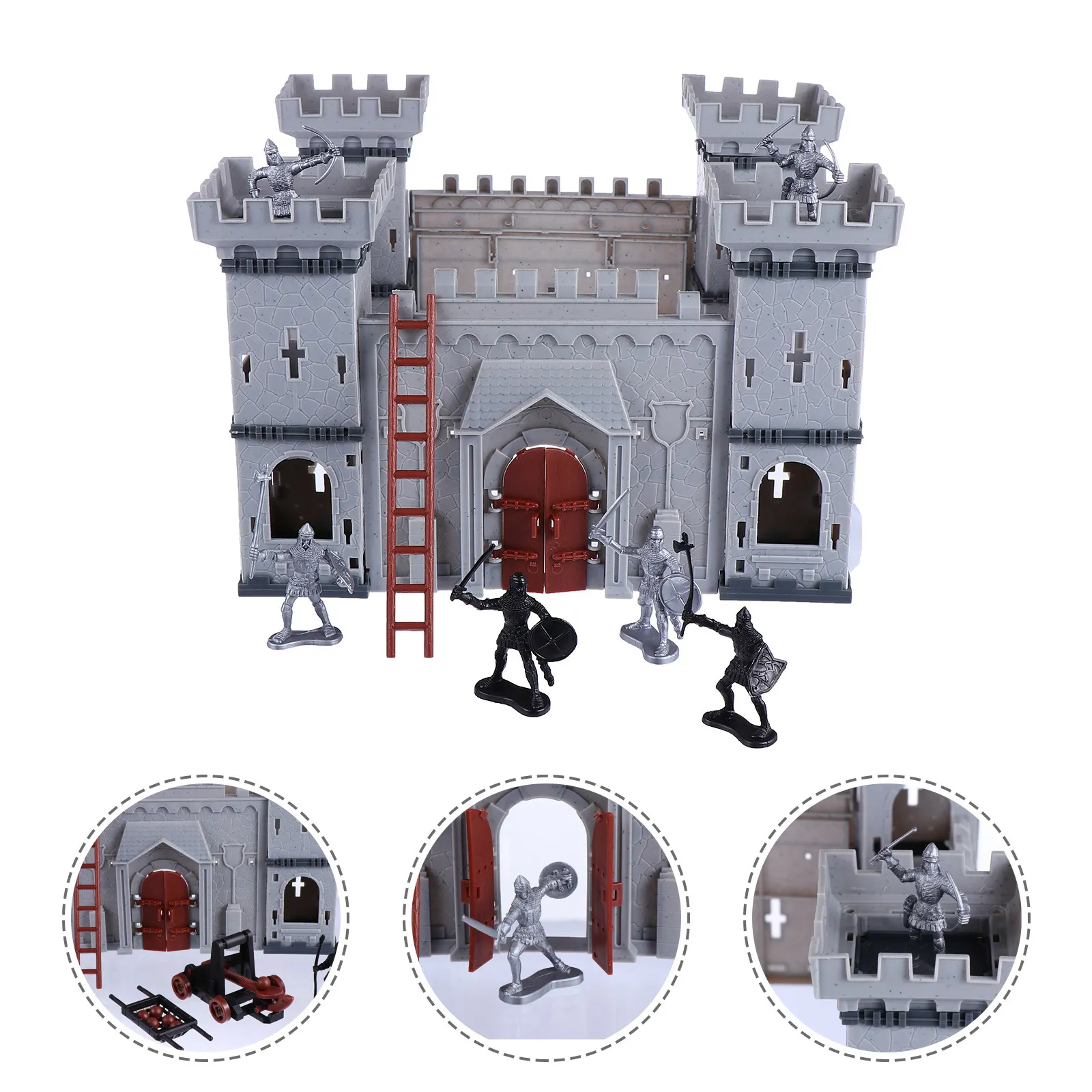 1Set DIY Castle Soldiers Assembled Scene Layout Colorful Set Exquisite Military Play Gift for Castle Lovers
1Set DIY Castle Soldiers Assembled Scene Layout Colorful Set Exquisite Military Play Gift for Castle Lovers