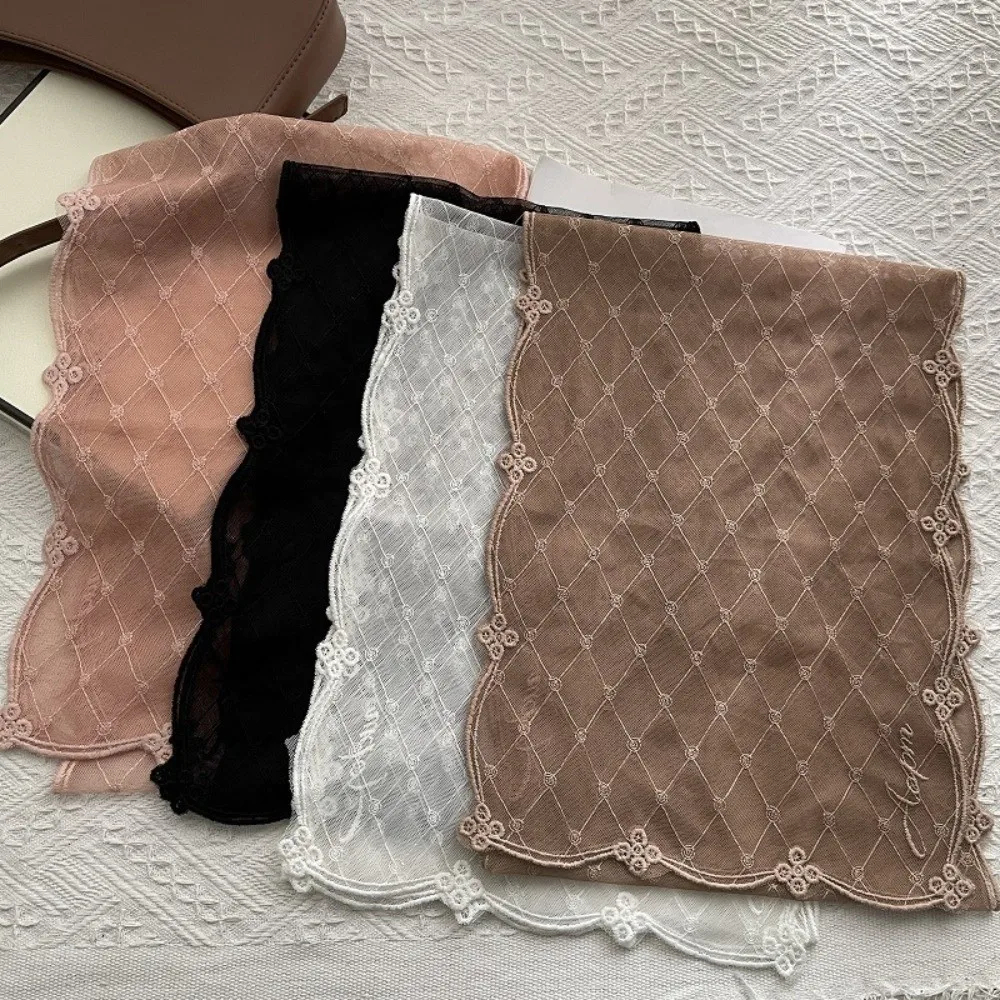 Casual Retro Women's Lace Scarf Long Solid Color Female Headscarf Korean Version Embroidered Flower Lace Belt for Women
Casual Retro Women's Lace Scarf Long Solid Color Female Headscarf Korean Version Embroidered Flower Lace Belt for Women