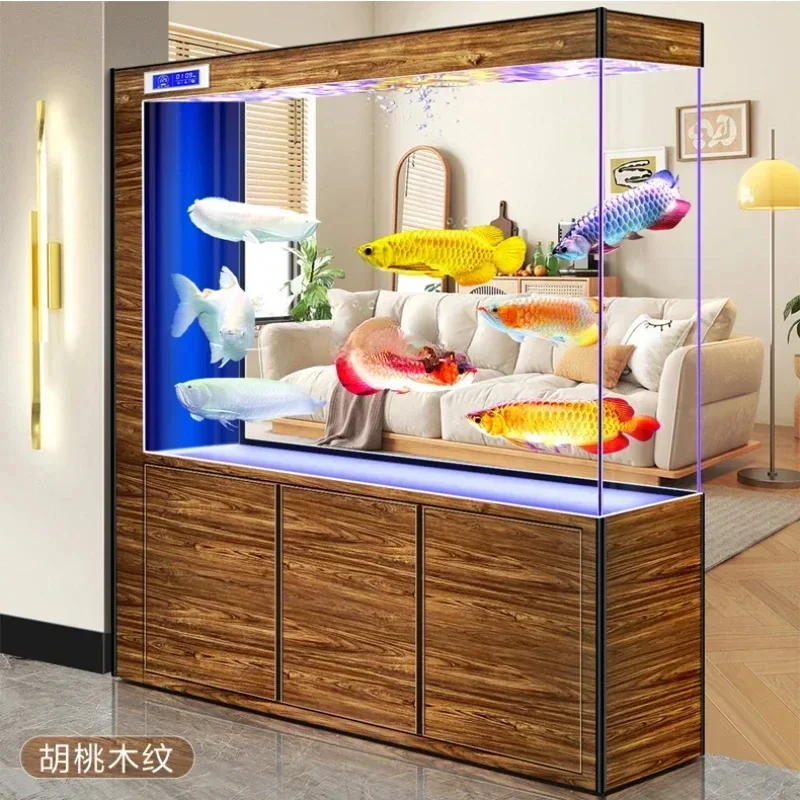 Square Cylinder Glass Living Room Floor Screen Partition Small and Medium Fish Tank Automatic Water Circulation Aquarium
Square Cylinder Glass Living Room Floor Screen Partition Small and Medium Fish Tank Automatic Water Circulation Aquarium