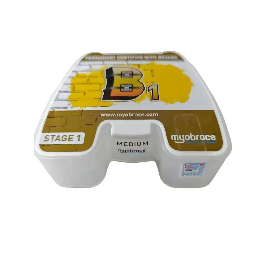 Ортодонтический тренажер для зубов Myobrace MRC B1&B2, устройство для коррекции мышечной функции при постоянном зубочелюстном аппаратном дисфункционале.
Ортодонтический тренажер для зубов Myobrace MRC B1&B2, устройство для коррекции мышечной функции при постоянном зубочелюстном аппаратном дисфункционале.