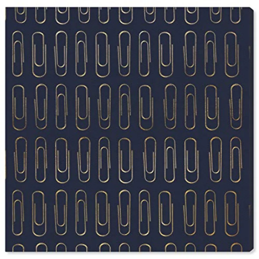 Success and Entrepreneurial Wall Art Canvas Prints 'Paper Clips' Home Décor 20" x 20" Gold Blue
Success and Entrepreneurial Wall Art Canvas Prints 'Paper Clips' Home Décor 20" x 20" Gold Blue