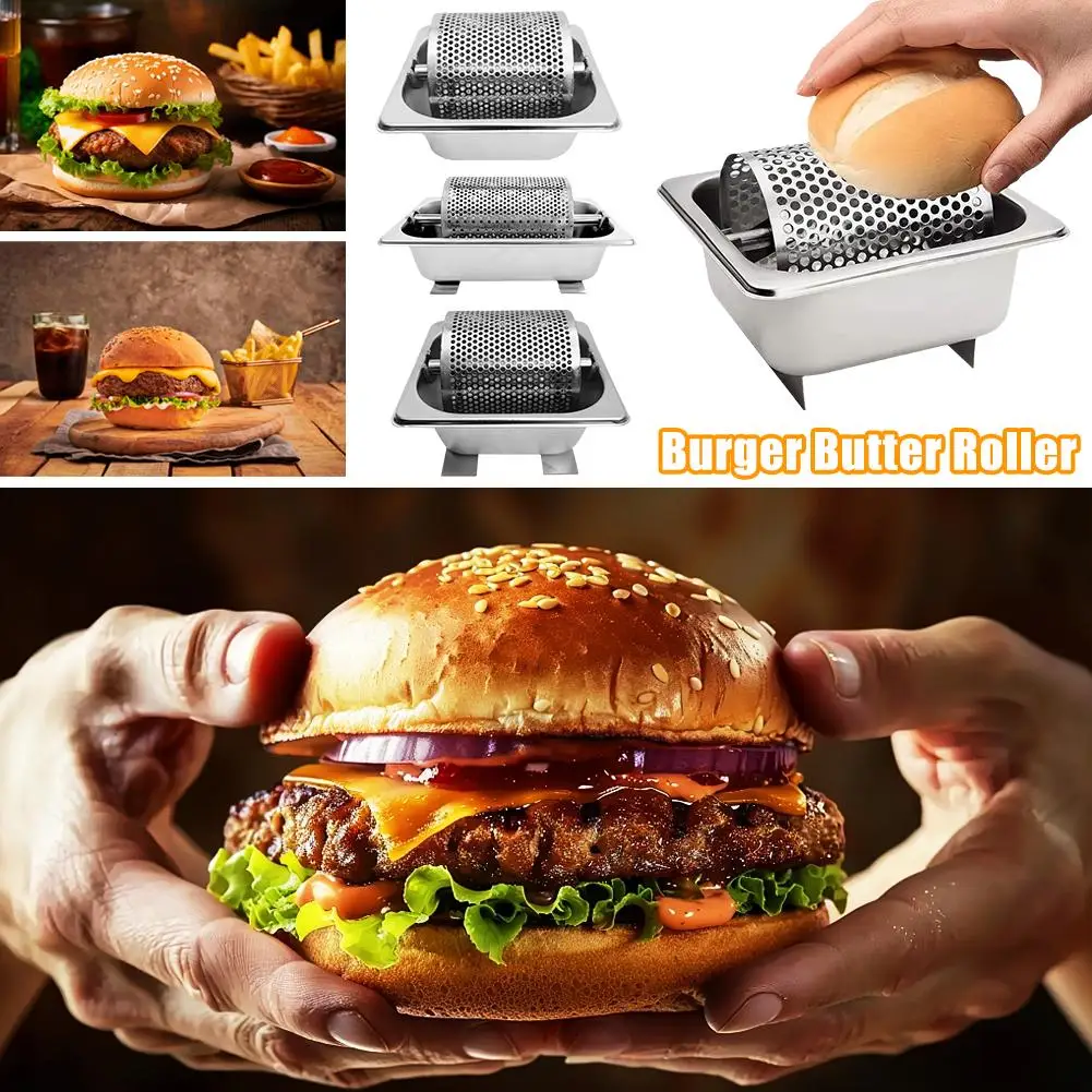 Butter Wheel For Evenly Spread Butter Stainless Steel Melted Butter Dispenser Butter Roller Kitchen Gadgets Burgers Tool A2D6
Butter Wheel For Evenly Spread Butter Stainless Steel Melted Butter Dispenser Butter Roller Kitchen Gadgets Burgers Tool A2D6