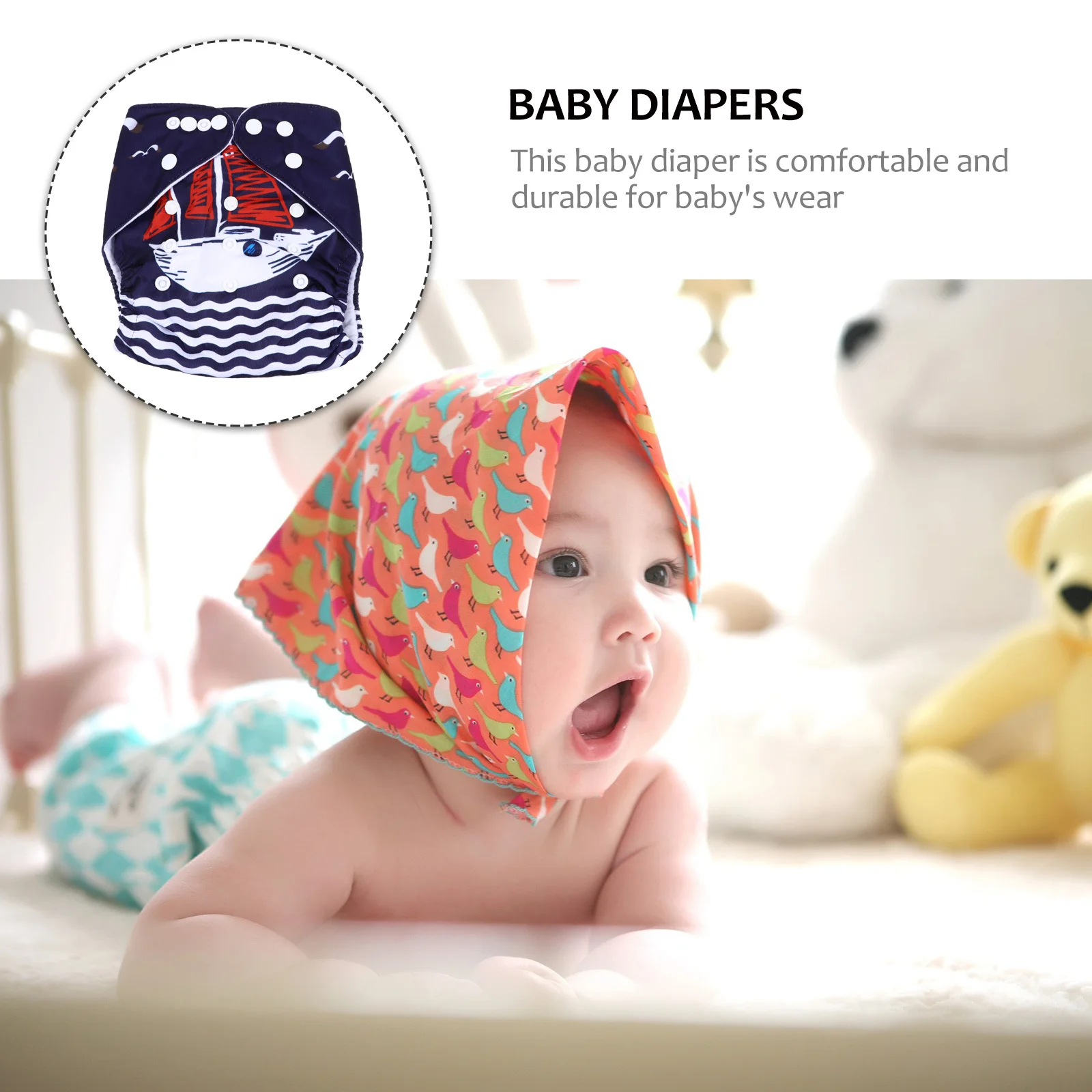 Baby Diaper Waterproof Infant Washable Reusable Leak Proof Diaper Pants Adjustable Baby Training Pants Breathable Diapers
Baby Diaper Waterproof Infant Washable Reusable Leak Proof Diaper Pants Adjustable Baby Training Pants Breathable Diapers