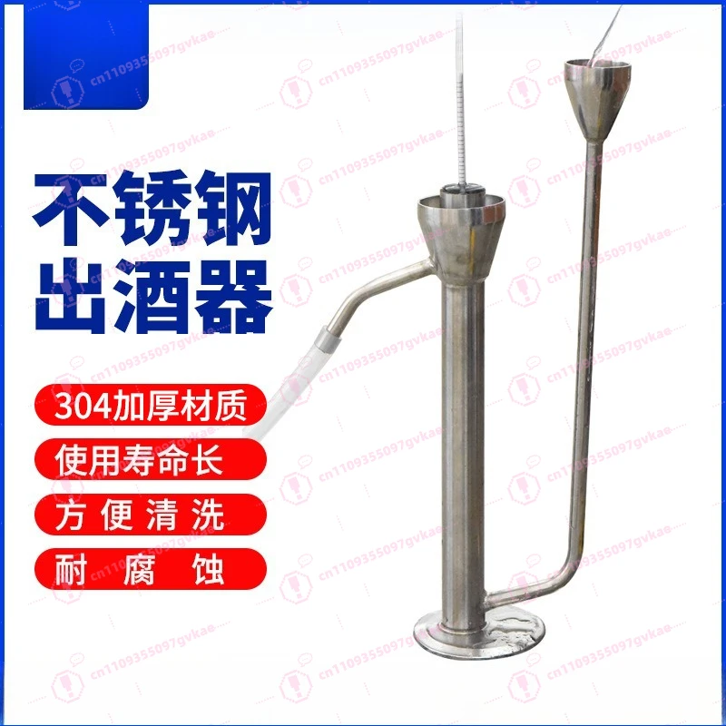 Stainless Steel Alcohol Distiller Home Brew Kit for Whiskey Brandy Vodka Wine Making with Alcoholmeter Hydrometer Brewing
Stainless Steel Alcohol Distiller Home Brew Kit for Whiskey Brandy Vodka Wine Making with Alcoholmeter Hydrometer Brewing