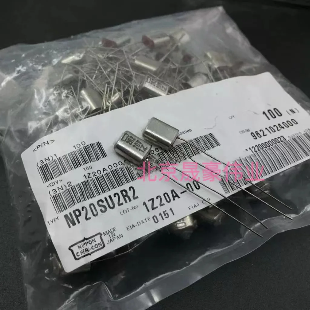 2pcs TYPE NP20SU2R2 20V2.2UF Bipolar Red Head Copper Shell Silver Film Silver Tantalum Polarized Capacitor 2.2UF/20V
2pcs TYPE NP20SU2R2 20V2.2UF Bipolar Red Head Copper Shell Silver Film Silver Tantalum Polarized Capacitor 2.2UF/20V