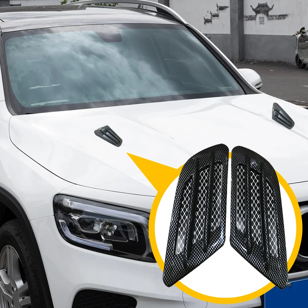 2pcs Universal Car Air Outlet Styling Decorative Decal Car Body Side Fender Hood Stickers Black Car Exterior Accessories
2pcs Universal Car Air Outlet Styling Decorative Decal Car Body Side Fender Hood Stickers Black Car Exterior Accessories