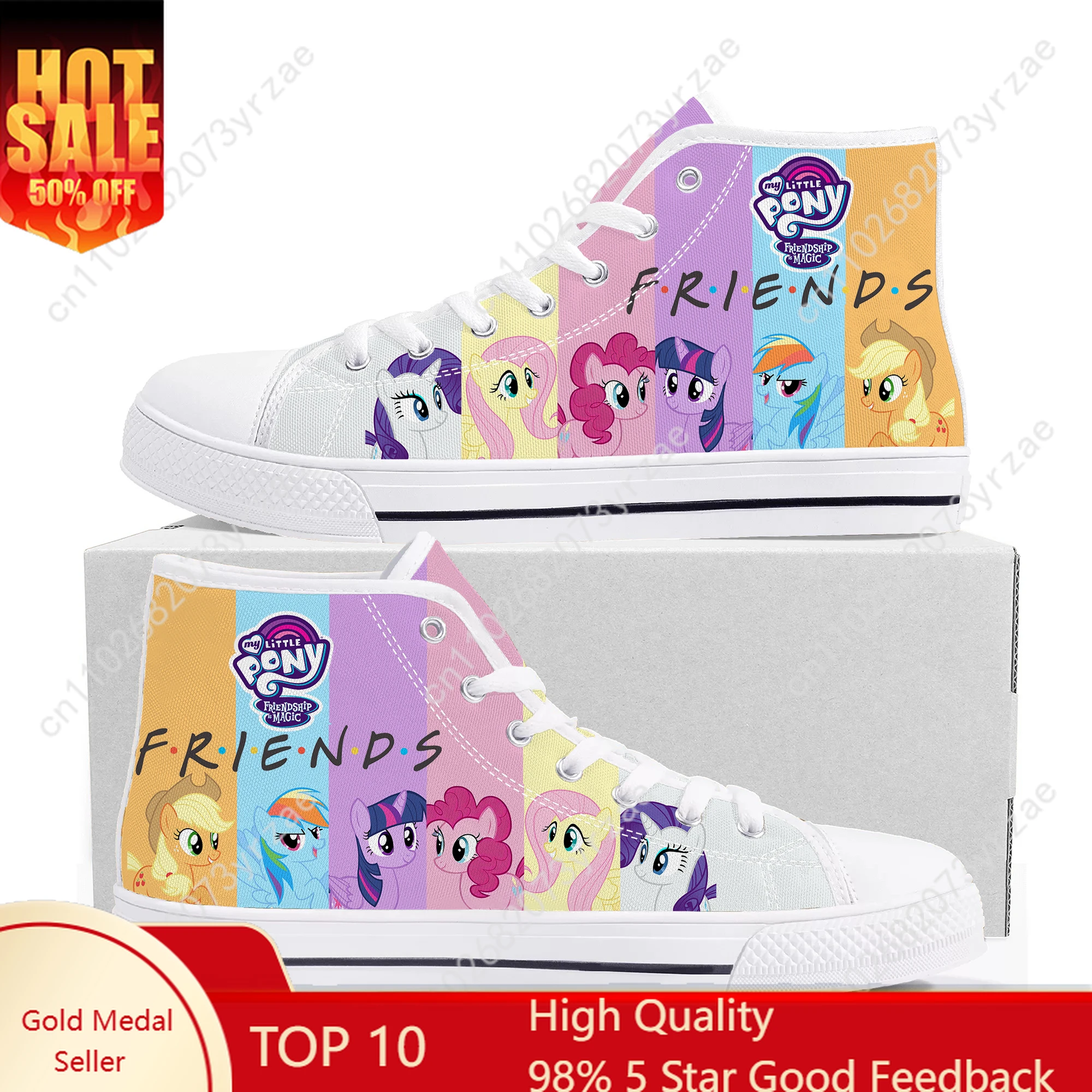 My Little Pony High Top Sneakers Mens Womens Teenager Canvas Sneaker Friends Fashion Comfortable Shoes Custom Made Shoe
My Little Pony High Top Sneakers Mens Womens Teenager Canvas Sneaker Friends Fashion Comfortable Shoes Custom Made Shoe