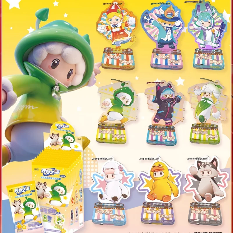 Kayou оригинальный Yuanmeng Star акриловый стоячий бренд Dream Edition маленькая карточка игрушка кулон периферийные коллекционные карты подарки
Kayou оригинальный Yuanmeng Star акриловый стоячий бренд Dream Edition маленькая карточка игрушка кулон периферийные коллекционные карты подарки