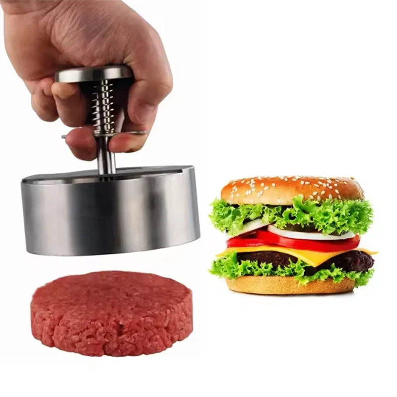 ABFY-Gamburger Patty Maker из нержавеющей стали 304, антипригарное гамбургерное устройство для мясных гранул и тонких гамбургеров
ABFY-Gamburger Patty Maker из нержавеющей стали 304, антипригарное гамбургерное устройство для мясных гранул и тонких гамбургеров