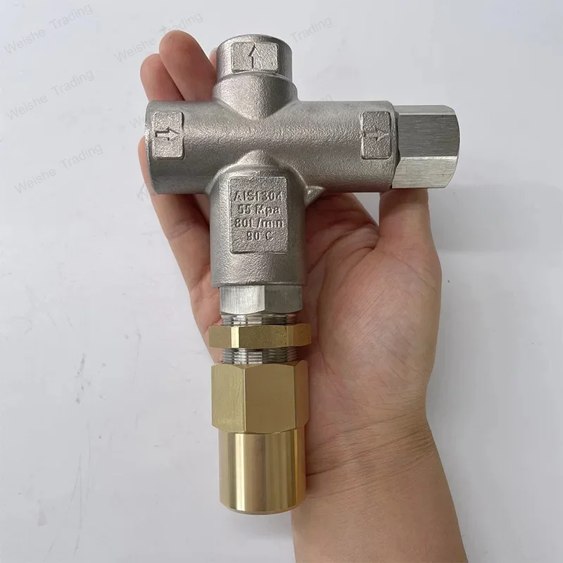 500-600bar 80L/min Pressure Washer Adjustable high pressure washer parts regulator bypass pressure washer unloader valve VHP60
500-600bar 80L/min Pressure Washer Adjustable high pressure washer parts regulator bypass pressure washer unloader valve VHP60