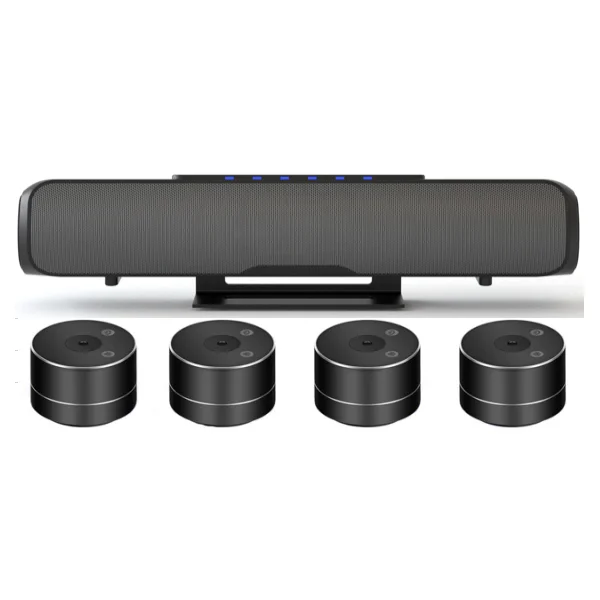 Speakerphones Usb Confer Speaker Video Conference Equipment Wireless Mics for Office Meeting
Speakerphones Usb Confer Speaker Video Conference Equipment Wireless Mics for Office Meeting