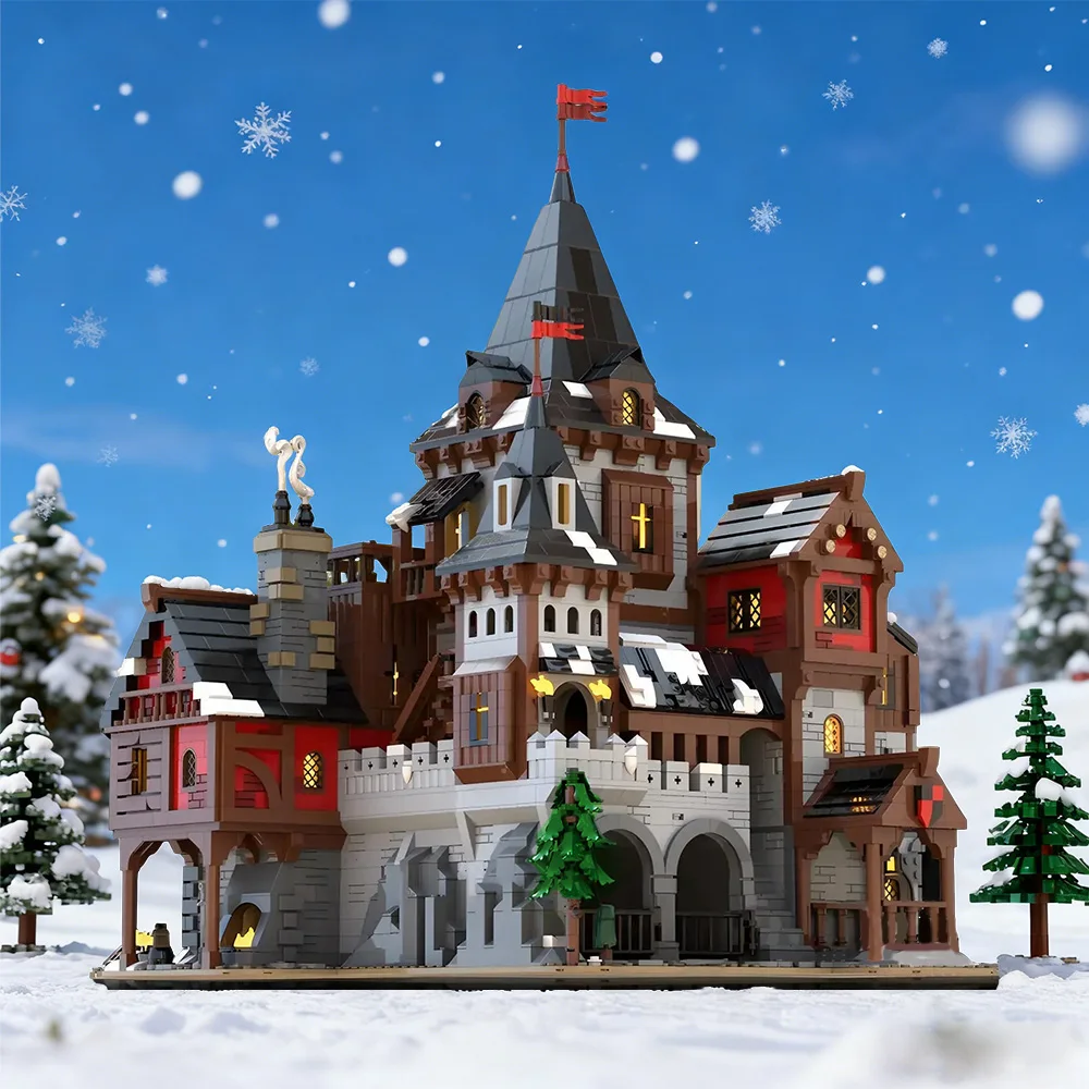 Gobricks MOC Wolf Lord`s Castle Building Blocks Model Medieval Wolf Lord`s Castle Architecture Bricks Assembly Toys Kids Gifts
Gobricks MOC Wolf Lord`s Castle Building Blocks Model Medieval Wolf Lord`s Castle Architecture Bricks Assembly Toys Kids Gifts