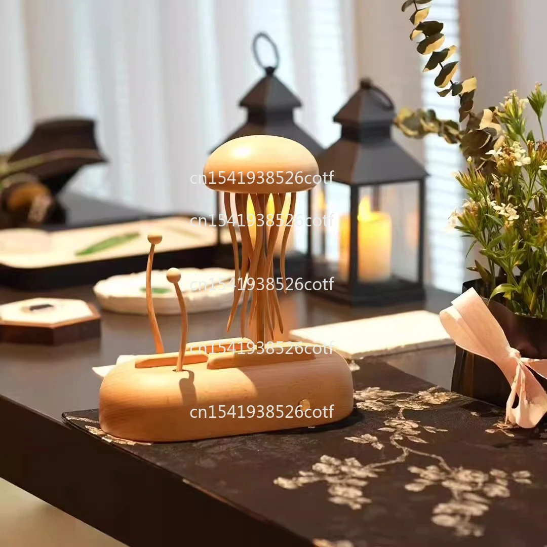 Деревянная механическая плавающая медуза: креативное и живописное украшение для рабочего стола, праздничный подарок
Деревянная механическая плавающая медуза: креативное и живописное украшение для рабочего стола, праздничный подарок