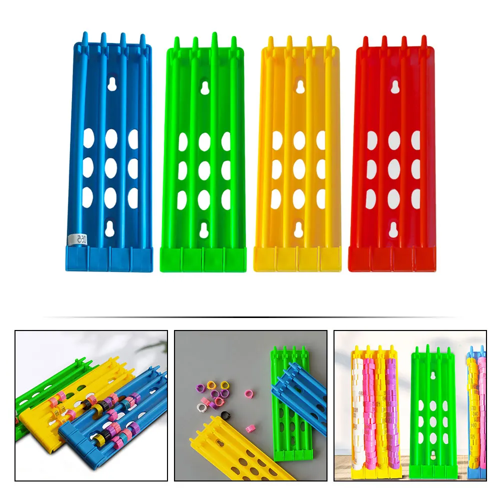 4 Pcs Pigeon Foot Ring Holder Sturdy Plastic Material Storage Organizer for Racing Supplies Bird Leg Bands Rack
4 Pcs Pigeon Foot Ring Holder Sturdy Plastic Material Storage Organizer for Racing Supplies Bird Leg Bands Rack