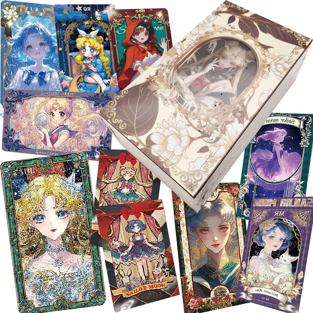 Japanese Anime Sailor Moon Magical Girl Collection Cards SSR QR UR Trendy and Exquisitely Designed Character Rare Cards Gifts
Japanese Anime Sailor Moon Magical Girl Collection Cards SSR QR UR Trendy and Exquisitely Designed Character Rare Cards Gifts