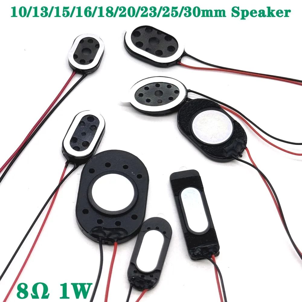 Notebook Speaker Computer Horn 1W 8R 2809 Loud Speaker 8 Ohms 1 Watt 8R 1W 10/13/15/16/18/20/23/25/30MM Audio Accessories
Notebook Speaker Computer Horn 1W 8R 2809 Loud Speaker 8 Ohms 1 Watt 8R 1W 10/13/15/16/18/20/23/25/30MM Audio Accessories