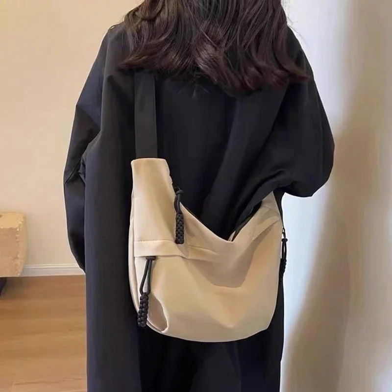 New Casual Canvas Crossbody Bag for Women Designer Black/White/Red Shoulder Bags Large Capacity Tote Men Travel Shopping Bag
New Casual Canvas Crossbody Bag for Women Designer Black/White/Red Shoulder Bags Large Capacity Tote Men Travel Shopping Bag