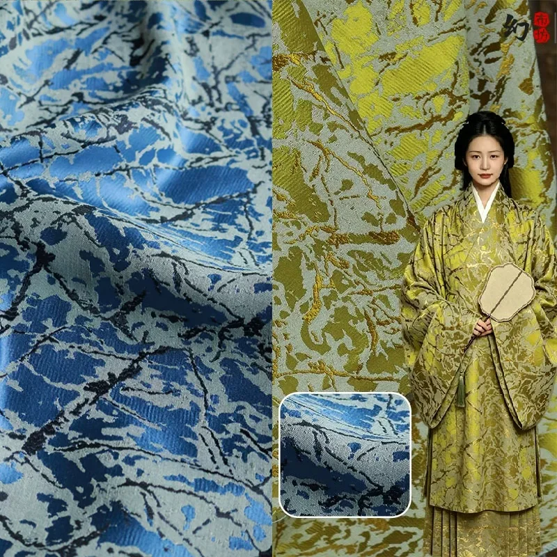 Two-tone Brocade Jacquard Fabric Draping Smooth Sold By Meter DIY Cloth for Hanfu Evening Dress Bags Skirt Designer Material
Two-tone Brocade Jacquard Fabric Draping Smooth Sold By Meter DIY Cloth for Hanfu Evening Dress Bags Skirt Designer Material