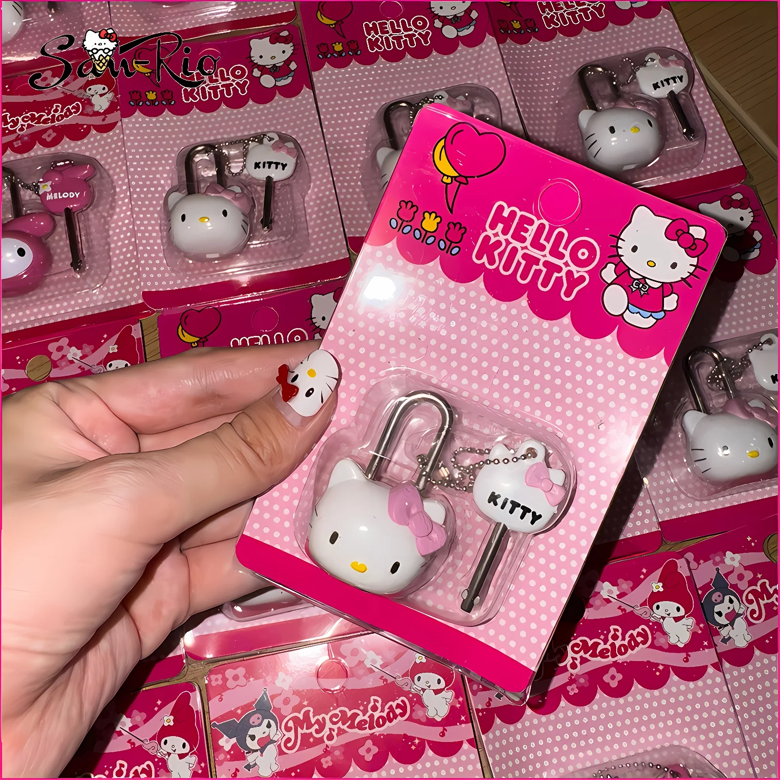 Hello Kitty Suitcase Dormitory Cabinet Journal Bag Lock Anime Mini Drawer Lock Travel Anti-Theft Locks Household Small Locks
Hello Kitty Suitcase Dormitory Cabinet Journal Bag Lock Anime Mini Drawer Lock Travel Anti-Theft Locks Household Small Locks