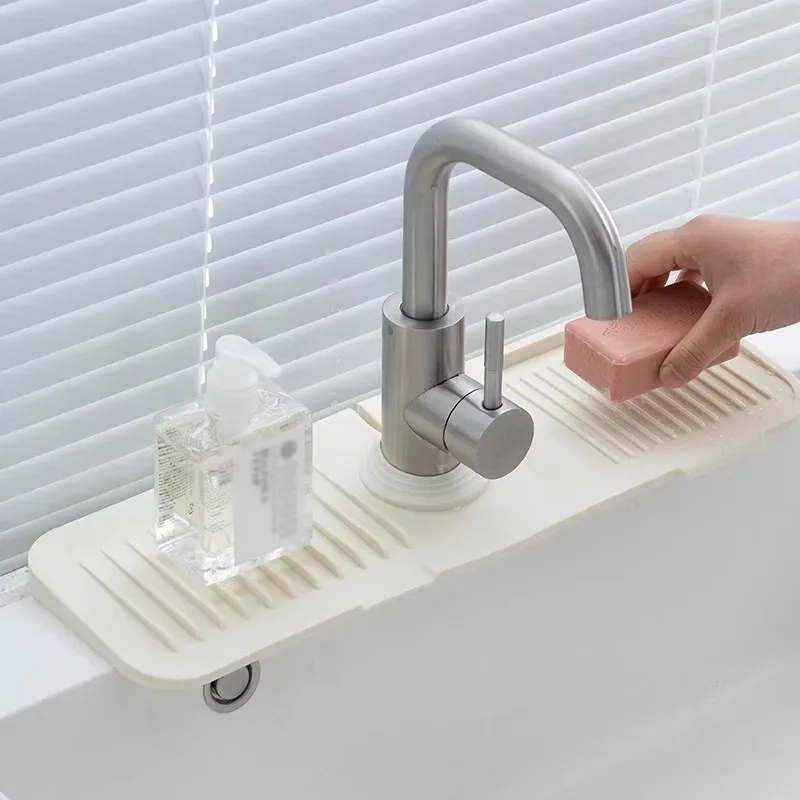 Washbasin drain pad, faucet anti-splashing and anti-mildew silicone pad, sink water pad, household anti-skid countertop pad
Washbasin drain pad, faucet anti-splashing and anti-mildew silicone pad, sink water pad, household anti-skid countertop pad