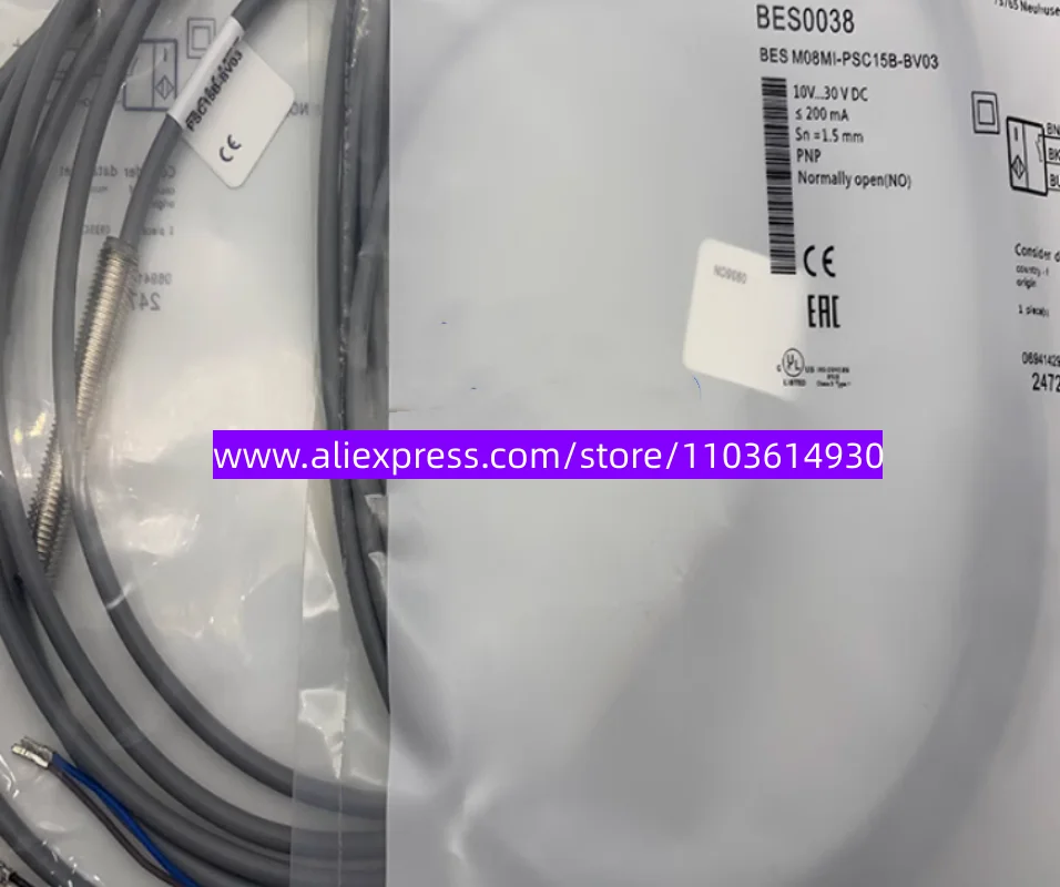 3PCS New Proximity Switch BES M08MG-GSC20B-BV02 M08MG-GSC20B-BP02
3PCS New Proximity Switch BES M08MG-GSC20B-BV02 M08MG-GSC20B-BP02