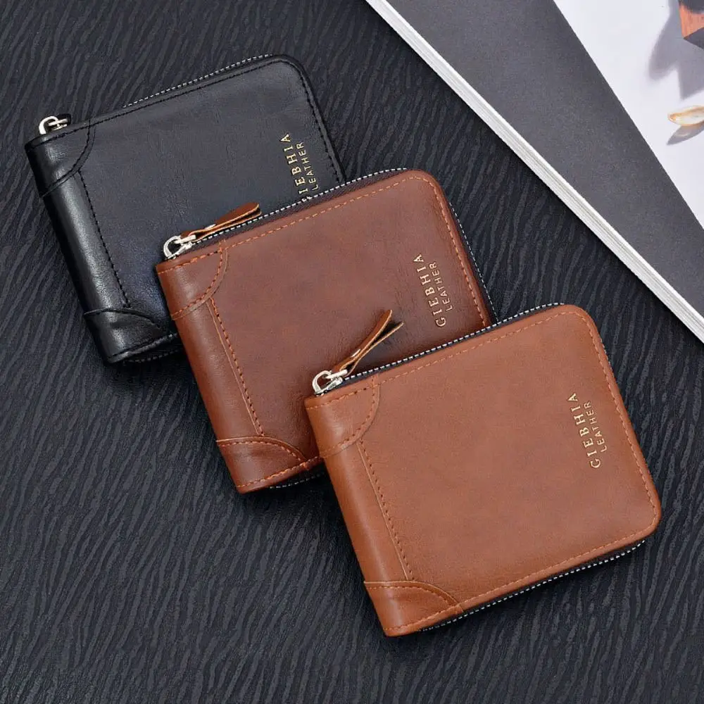 Fashion Purse Short PU Wallet Zipper Card Brand Business Clutch Bag Coin Purse Large Capacity ID Card Holder Women
Fashion Purse Short PU Wallet Zipper Card Brand Business Clutch Bag Coin Purse Large Capacity ID Card Holder Women