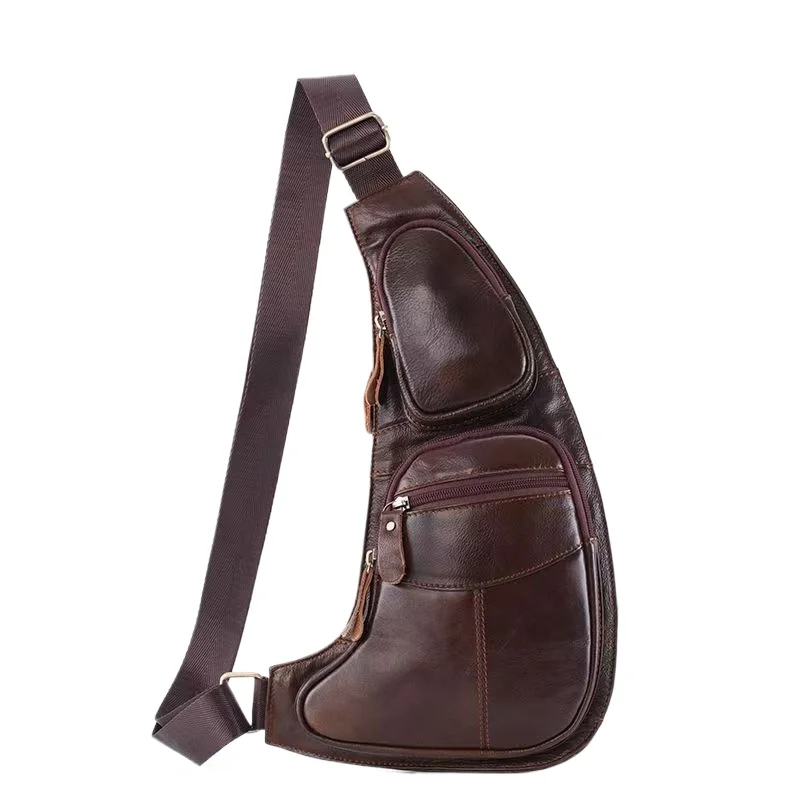 2025 New Fashion Genuine Leather Men Waist Packs Male Casual Chest Pack High Quality Boy Brand Design Chest Shoulder Package
2025 New Fashion Genuine Leather Men Waist Packs Male Casual Chest Pack High Quality Boy Brand Design Chest Shoulder Package
