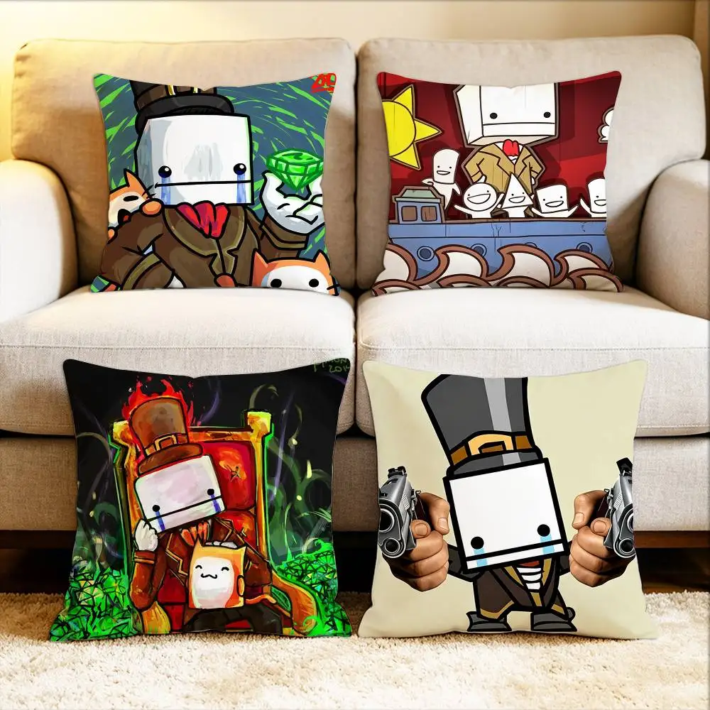 funny game Hatty BattleBlock Theater Various Sizes Square Pillow Case For Car Home Bedchamber Decor
funny game Hatty BattleBlock Theater Various Sizes Square Pillow Case For Car Home Bedchamber Decor