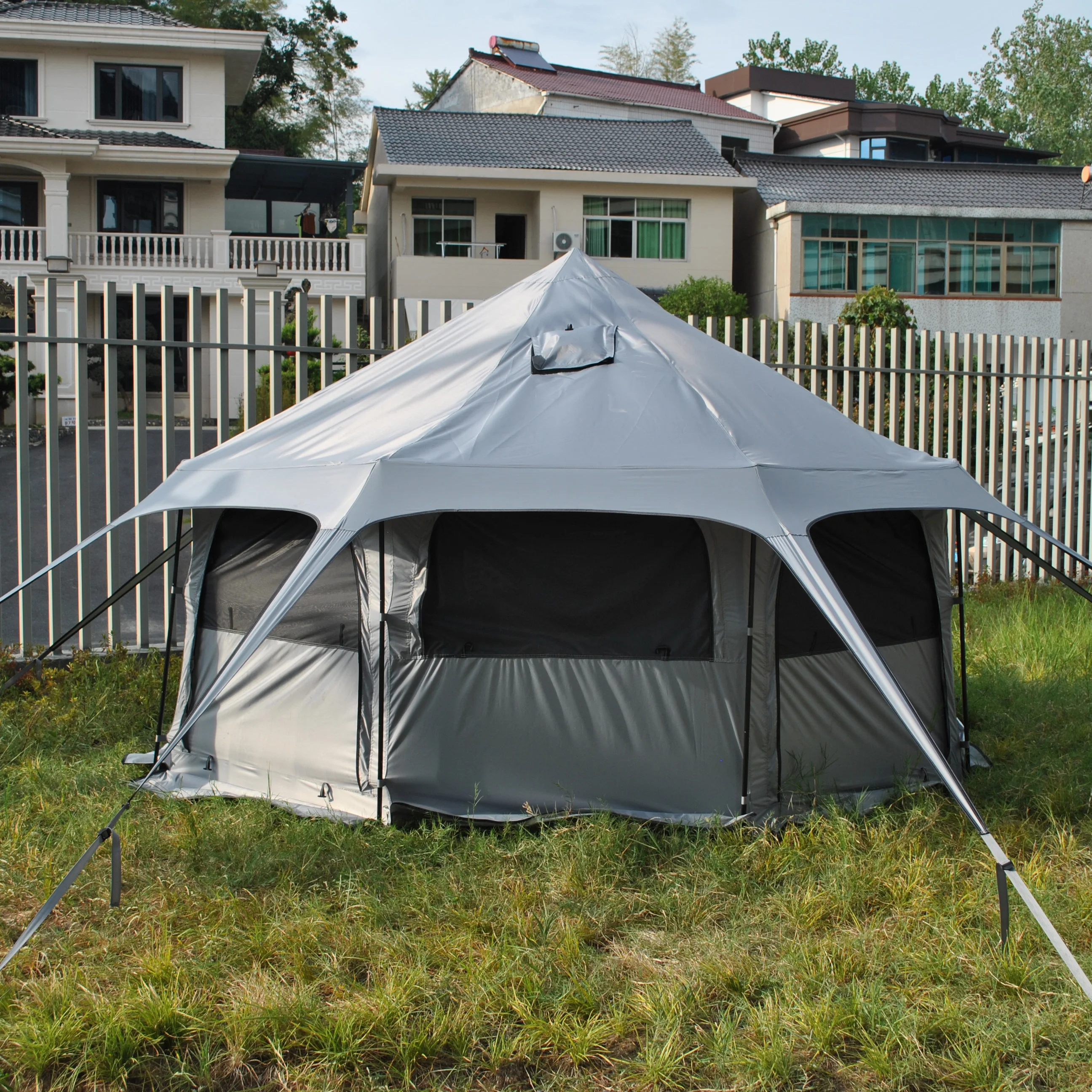 6 Person Bell Tent - Yurts with Stove Jack, Windproof, Breathable Shade, Family Camping Travel, Group Activities
6 Person Bell Tent - Yurts with Stove Jack, Windproof, Breathable Shade, Family Camping Travel, Group Activities