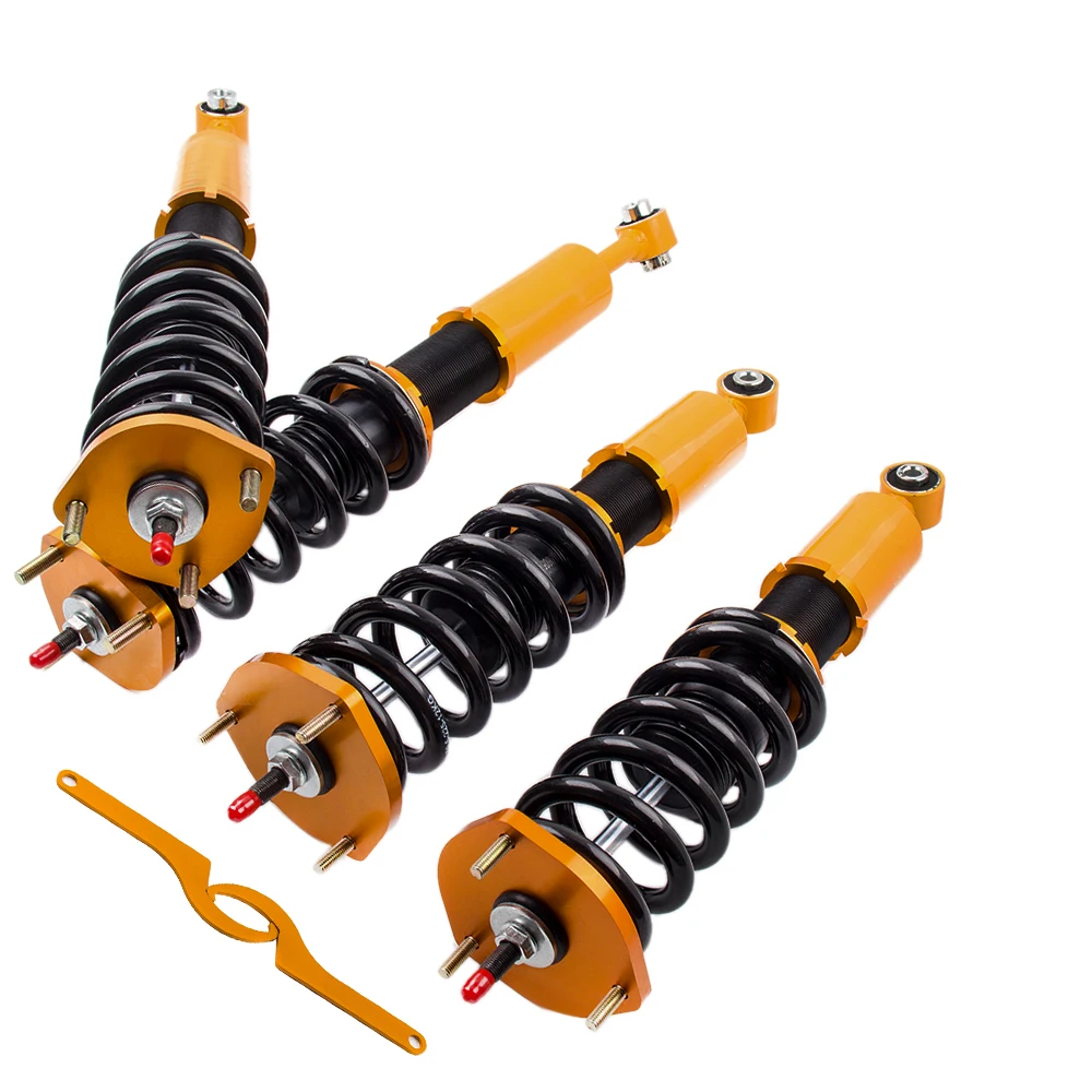 MaXpeedingrods Adjustable Height Coilovers Shock Absorber for Lexus IS300 2001-2005 IS200 1999-2005
MaXpeedingrods Adjustable Height Coilovers Shock Absorber for Lexus IS300 2001-2005 IS200 1999-2005