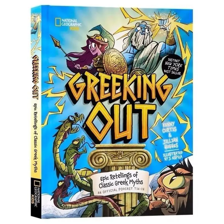 English version Greeking Out20 classic Greek Mythology Fun story children's books
English version Greeking Out20 classic Greek Mythology Fun story children's books