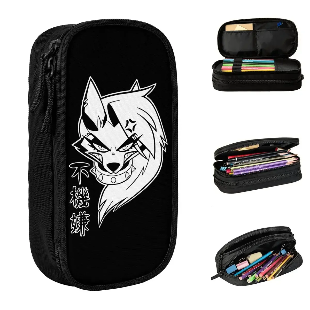 Loona Pencil Cases Helluva Anime Pencil Pouch Pen Box for Student Large Storage Pencil Bags Students School Gift Stationery
Loona Pencil Cases Helluva Anime Pencil Pouch Pen Box for Student Large Storage Pencil Bags Students School Gift Stationery