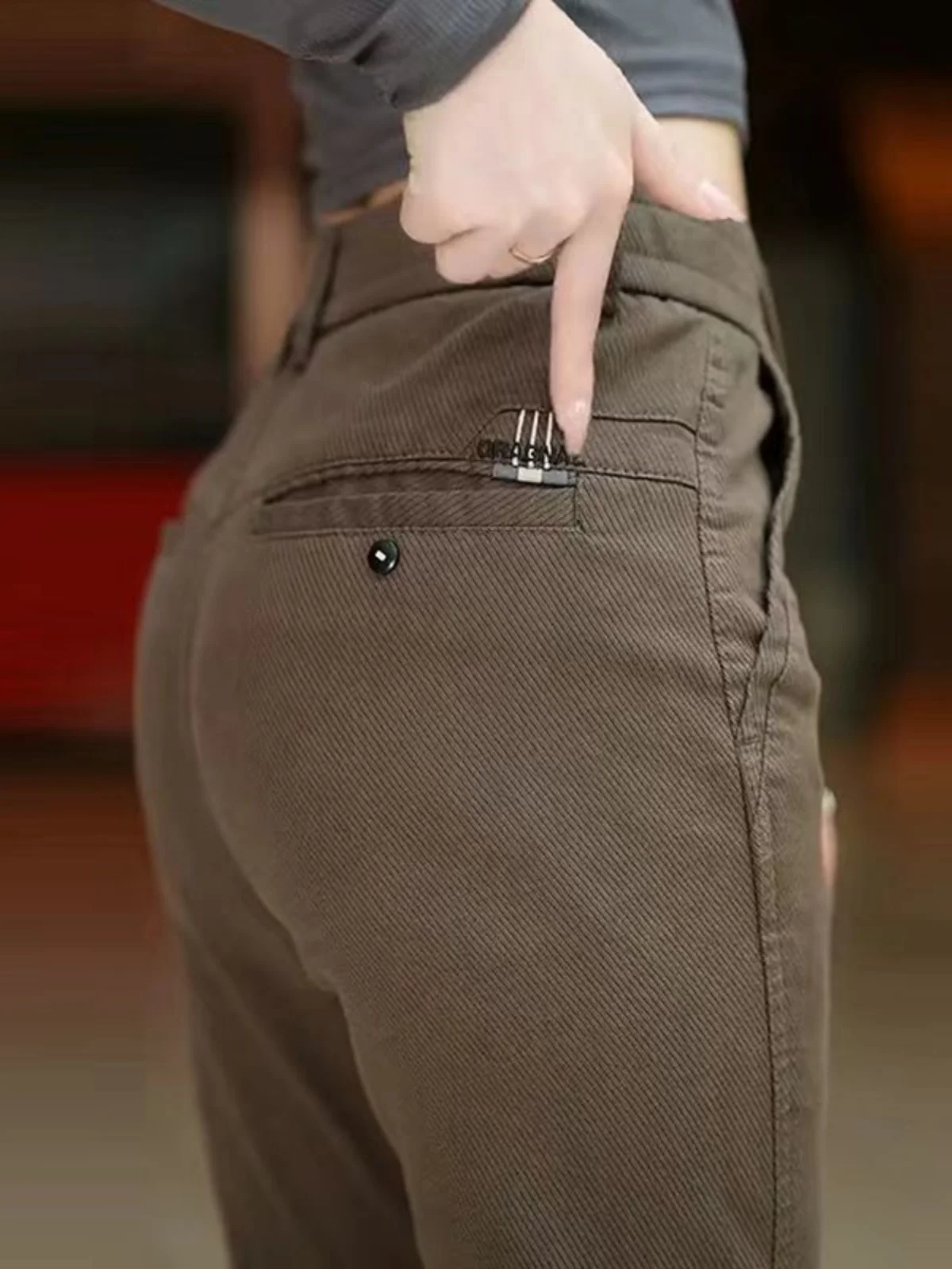 Men's Casual Straight Leg Pants Thiened Busin Casual Loose Fit Elastic Waist Long Trousers Autumn 2024 Faion Trend
Men's Casual Straight Leg Pants Thiened Busin Casual Loose Fit Elastic Waist Long Trousers Autumn 2024 Faion Trend