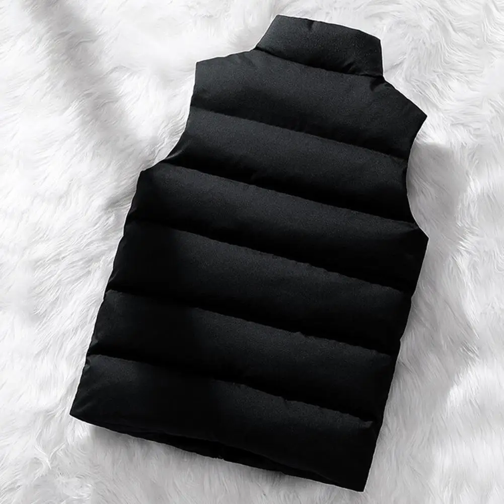 Windproof Vest Outwear Men's Windproof Sleeveless Vest with Stand Collar Zipper Closure Pockets Solid Color for Outdoor
Windproof Vest Outwear Men's Windproof Sleeveless Vest with Stand Collar Zipper Closure Pockets Solid Color for Outdoor