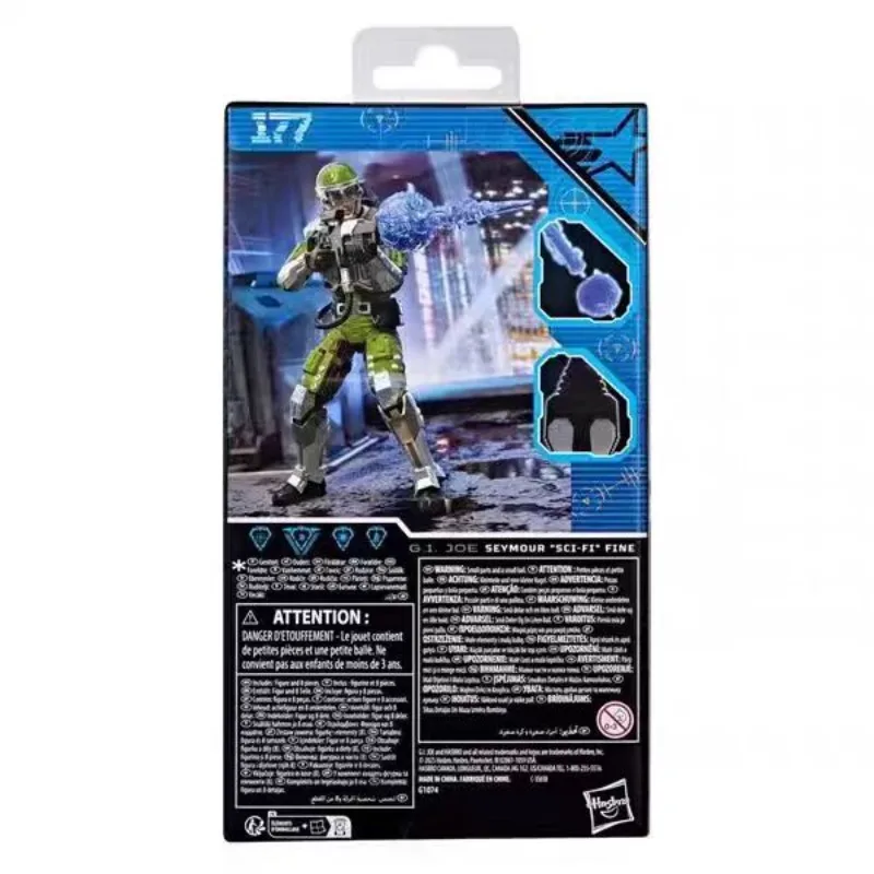 Original Hasbro G.I. Joe Classified Series 177 Seymour “Sci-Fi” Fine Anime Figure Toy Model Collection
Original Hasbro G.I. Joe Classified Series 177 Seymour “Sci-Fi” Fine Anime Figure Toy Model Collection