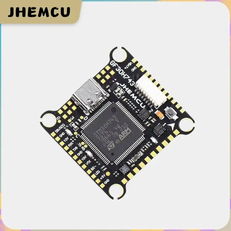 Контроллер полета JHEMCU GF30H743 — H743 480 МГц, ICM42688P, двойной барометр/OSD, 128 м BlackBox, 3-6S 30 × 30 мм для FPV-дронов
Контроллер полета JHEMCU GF30H743 — H743 480 МГц, ICM42688P, двойной барометр/OSD, 128 м BlackBox, 3-6S 30 × 30 мм для FPV-дронов