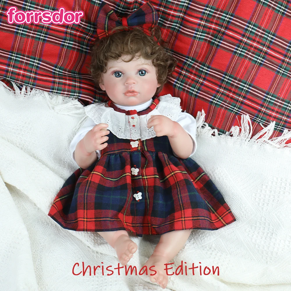 50 СМ Bebe Reborn Baby Doll Реалистичная кукла ручной работы для новорожденных девочек с укорененными волосами и мягкой на ощупь игрушкой для девочки, рождественский подарок
50 СМ Bebe Reborn Baby Doll Реалистичная кукла ручной работы для новорожденных девочек с укорененными волосами и мягкой на ощупь игрушкой для девочки, рождественский подарок