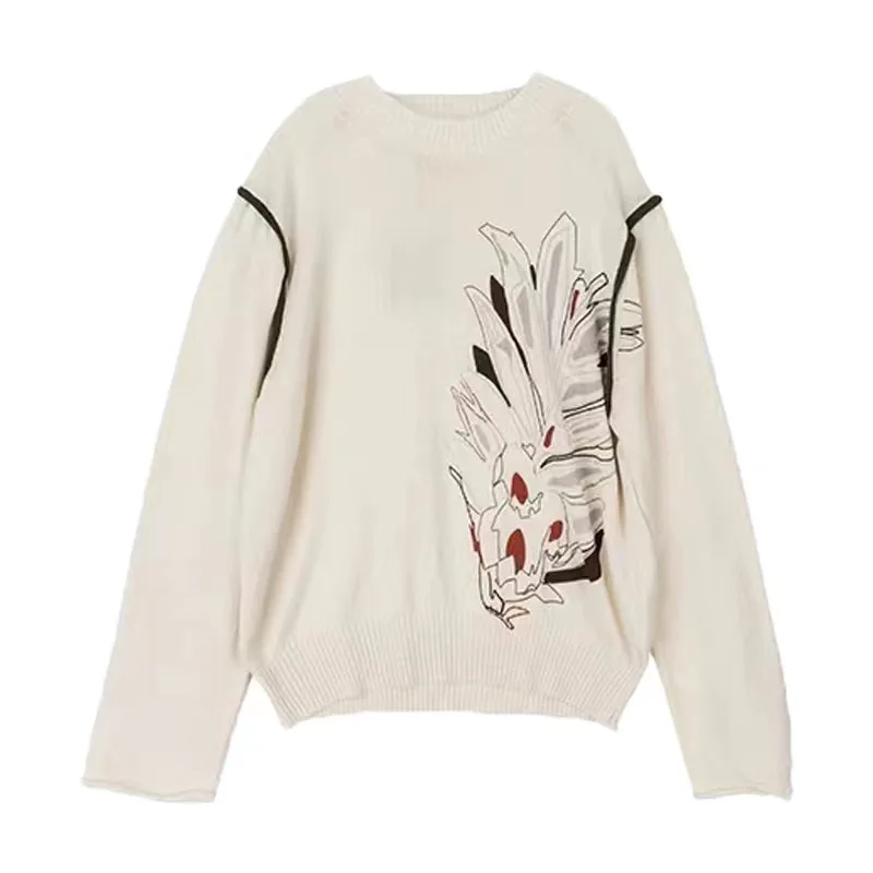 New 2023 Men Luxury KIKO Embroidery Flowers gentleman Classic Cotton Knit Casual Sweaters pullover Asian Size High Drake #41
New 2023 Men Luxury KIKO Embroidery Flowers gentleman Classic Cotton Knit Casual Sweaters pullover Asian Size High Drake #41