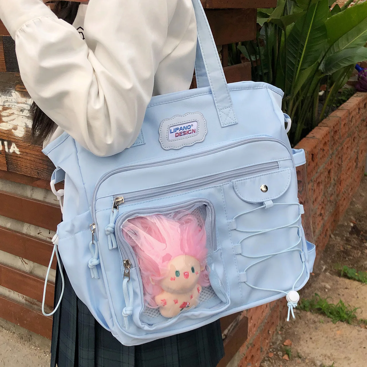 Japanese Harajuku Preppy Style Ulzzang Ita Bag Large Capacity Handbag Women's Crossbody Bag Versatile Commuter Y2K Shoulder Bag
Japanese Harajuku Preppy Style Ulzzang Ita Bag Large Capacity Handbag Women's Crossbody Bag Versatile Commuter Y2K Shoulder Bag