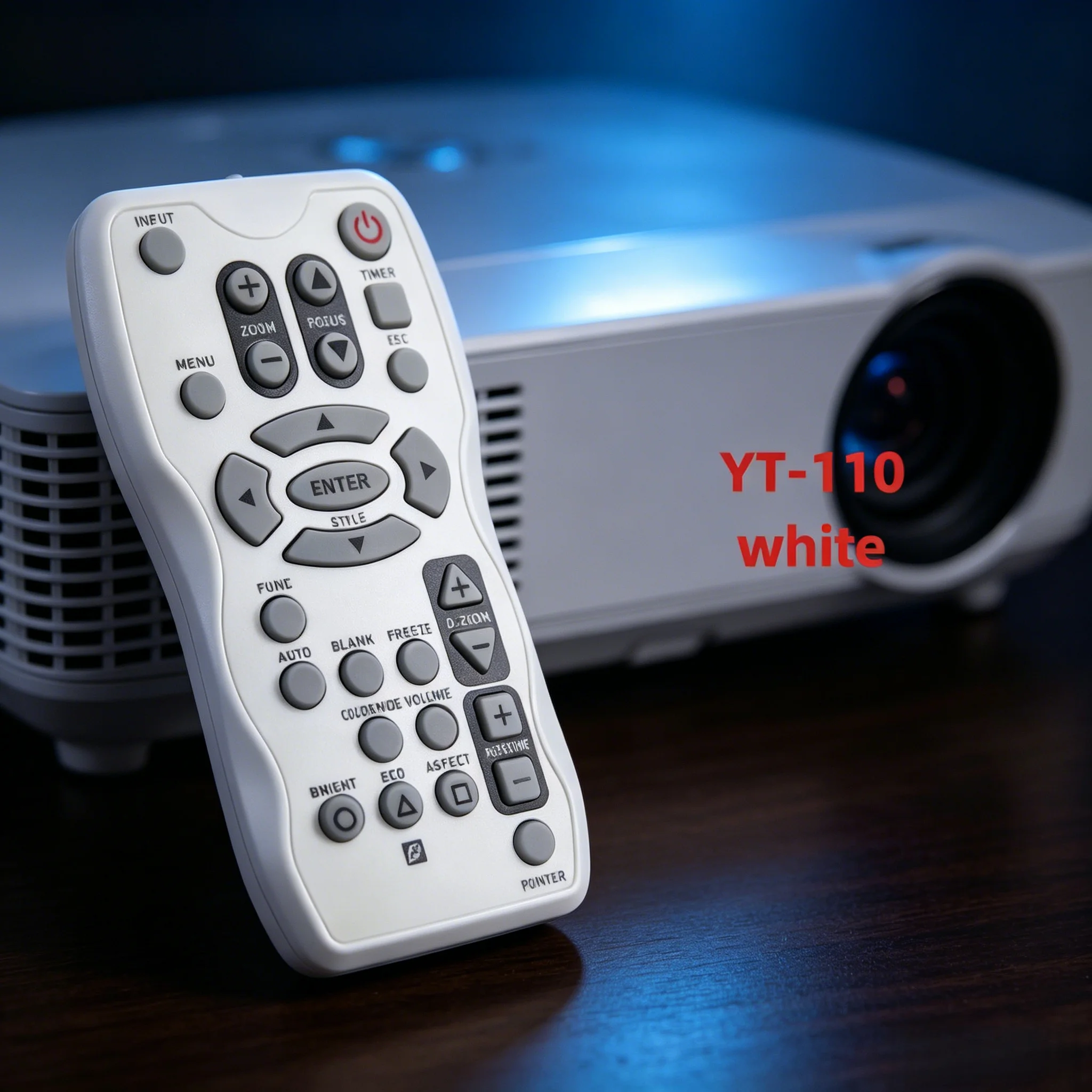 HAOXI YT-110 Replacement Projector Remote Control for Casio XJ-A141 A146 A241 A246 A251 A256 M250 M255 ST145 ST155
HAOXI YT-110 Replacement Projector Remote Control for Casio XJ-A141 A146 A241 A246 A251 A256 M250 M255 ST145 ST155