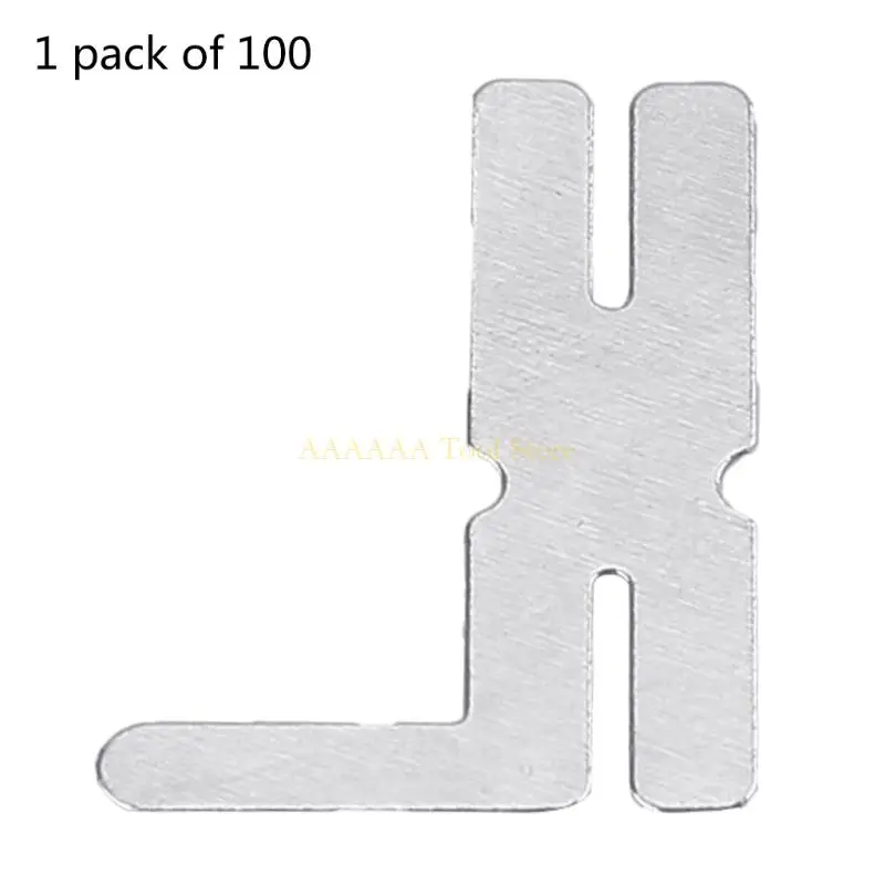 A2BE 100pcs/set H type Nickel Plated Steel Strap Strip Sheets for Battery Pack Spot Welding Spot Welder Equipment Stainless
A2BE 100pcs/set H type Nickel Plated Steel Strap Strip Sheets for Battery Pack Spot Welding Spot Welder Equipment Stainless