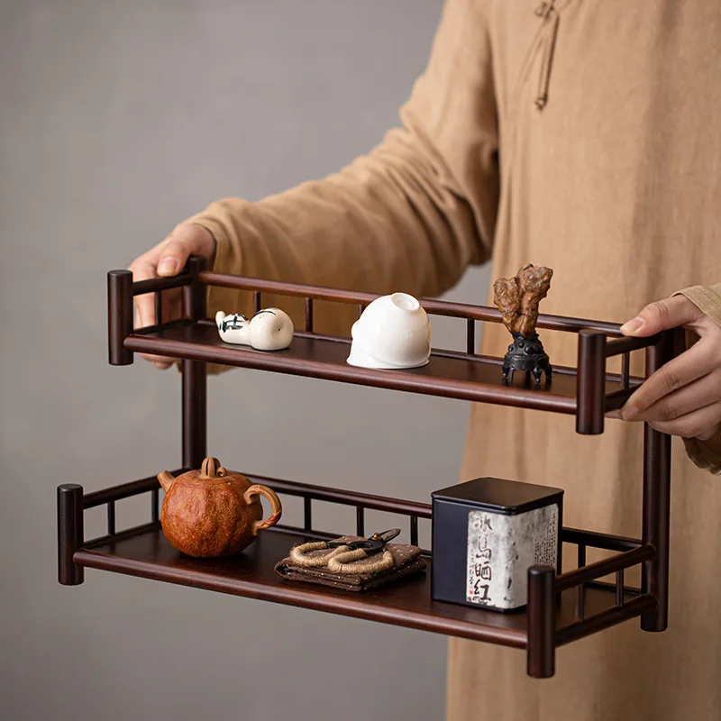 Desktop Antique Rack, Small Solid Wood Ornament Storage, Tea Cup Storage Rack, Tea Set Multi-layer Tea Rack Display Rack
Desktop Antique Rack, Small Solid Wood Ornament Storage, Tea Cup Storage Rack, Tea Set Multi-layer Tea Rack Display Rack