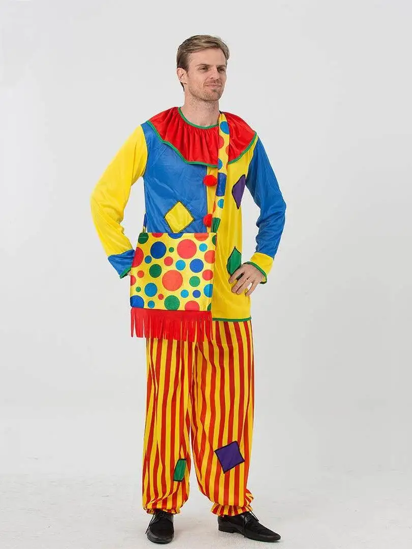 Halloween Patch Clown Performance Costume Women's Traditional Chinese Stage Costume No Brand Registered Trademark
Halloween Patch Clown Performance Costume Women's Traditional Chinese Stage Costume No Brand Registered Trademark