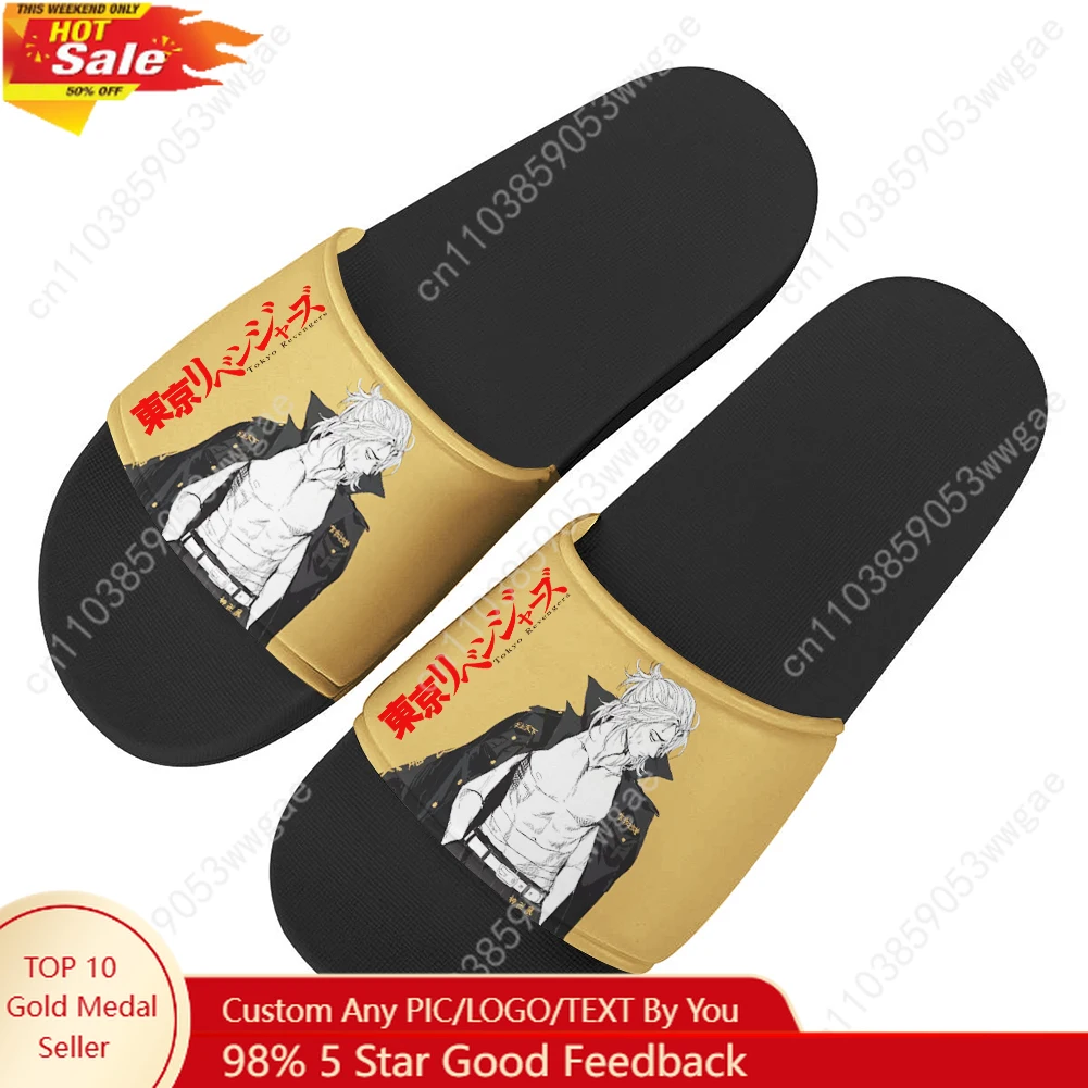 Tokyo Revengers Sandals Home Slippers Water Shoes Mens Womens Teenagers Sandal Bathroom Beach Pool Custom Made Summer Slippers
Tokyo Revengers Sandals Home Slippers Water Shoes Mens Womens Teenagers Sandal Bathroom Beach Pool Custom Made Summer Slippers