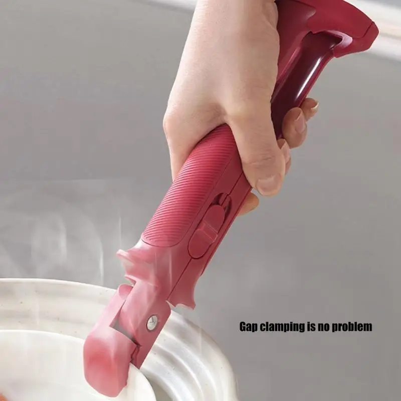 Q0KA Ergonomic Kitchens Utensils Heatproof Bowl Tongs Nonslip Grip For Hot Pans Pans
Q0KA Ergonomic Kitchens Utensils Heatproof Bowl Tongs Nonslip Grip For Hot Pans Pans