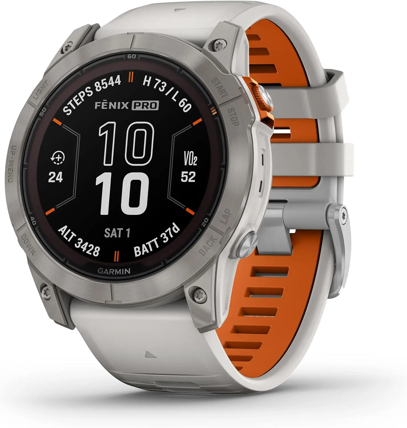 Fenix 7X Pro Sapphire Solar, Multi-sport GPS Smartwatch, Built-in Flashlight, Solar Charging Function
Fenix 7X Pro Sapphire Solar, Multi-sport GPS Smartwatch, Built-in Flashlight, Solar Charging Function