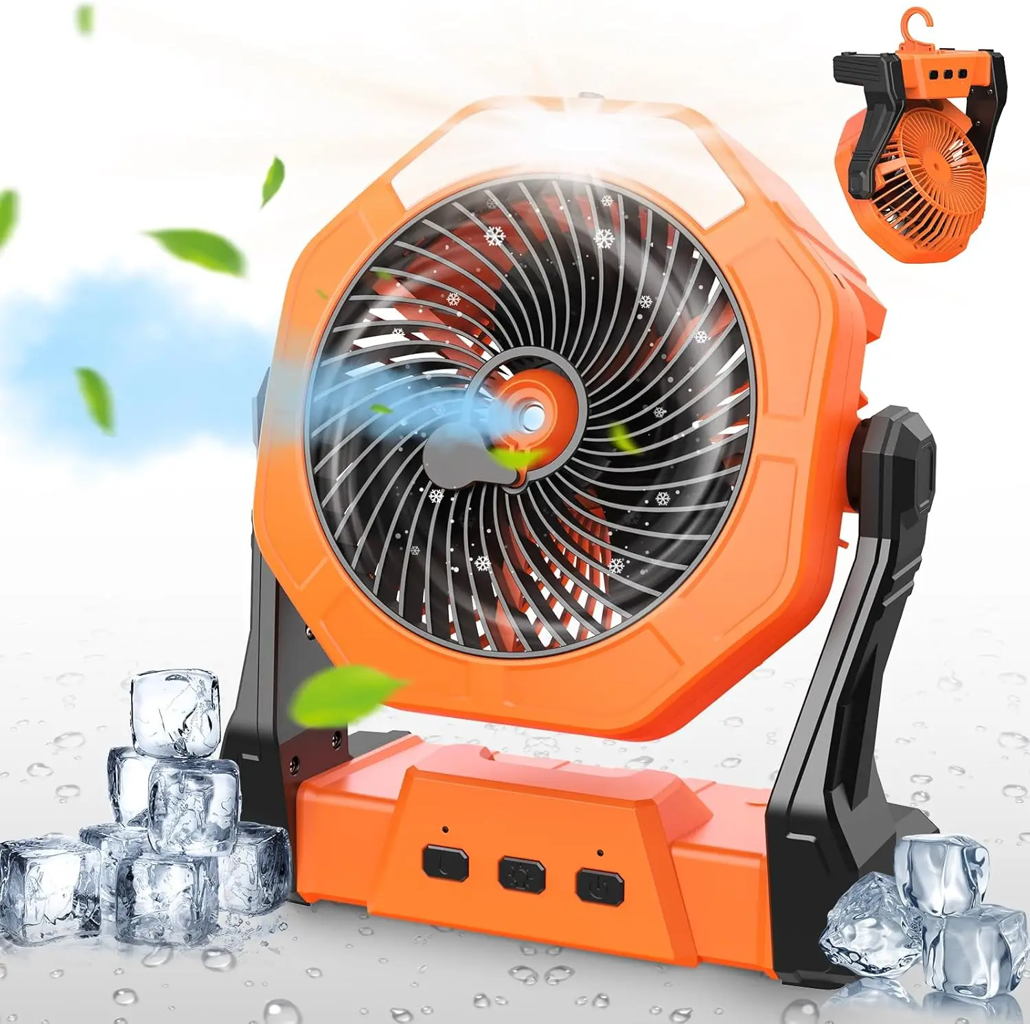 Portable Misting Fan 70H Runtime Outdoor Cooling Camping Water Spray LED Light 8 Inch Rechargeable
Portable Misting Fan 70H Runtime Outdoor Cooling Camping Water Spray LED Light 8 Inch Rechargeable