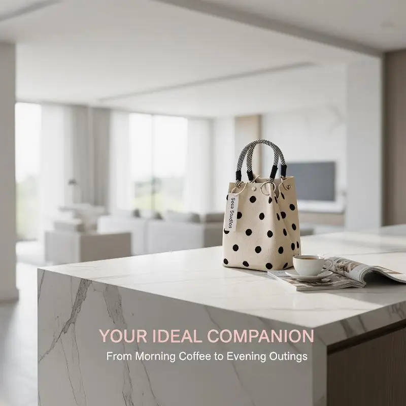 Fashionable 2026 Knitted Handbag with Convenient Magnetic Snap for Day and Night
Fashionable 2026 Knitted Handbag with Convenient Magnetic Snap for Day and Night
