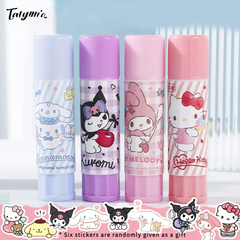 Sanrios Solid Glue High Value Cute High Viscosity Handmade Melody Kulomi Glue Stick Office Stationery
Sanrios Solid Glue High Value Cute High Viscosity Handmade Melody Kulomi Glue Stick Office Stationery